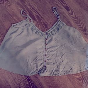 Blue green cami